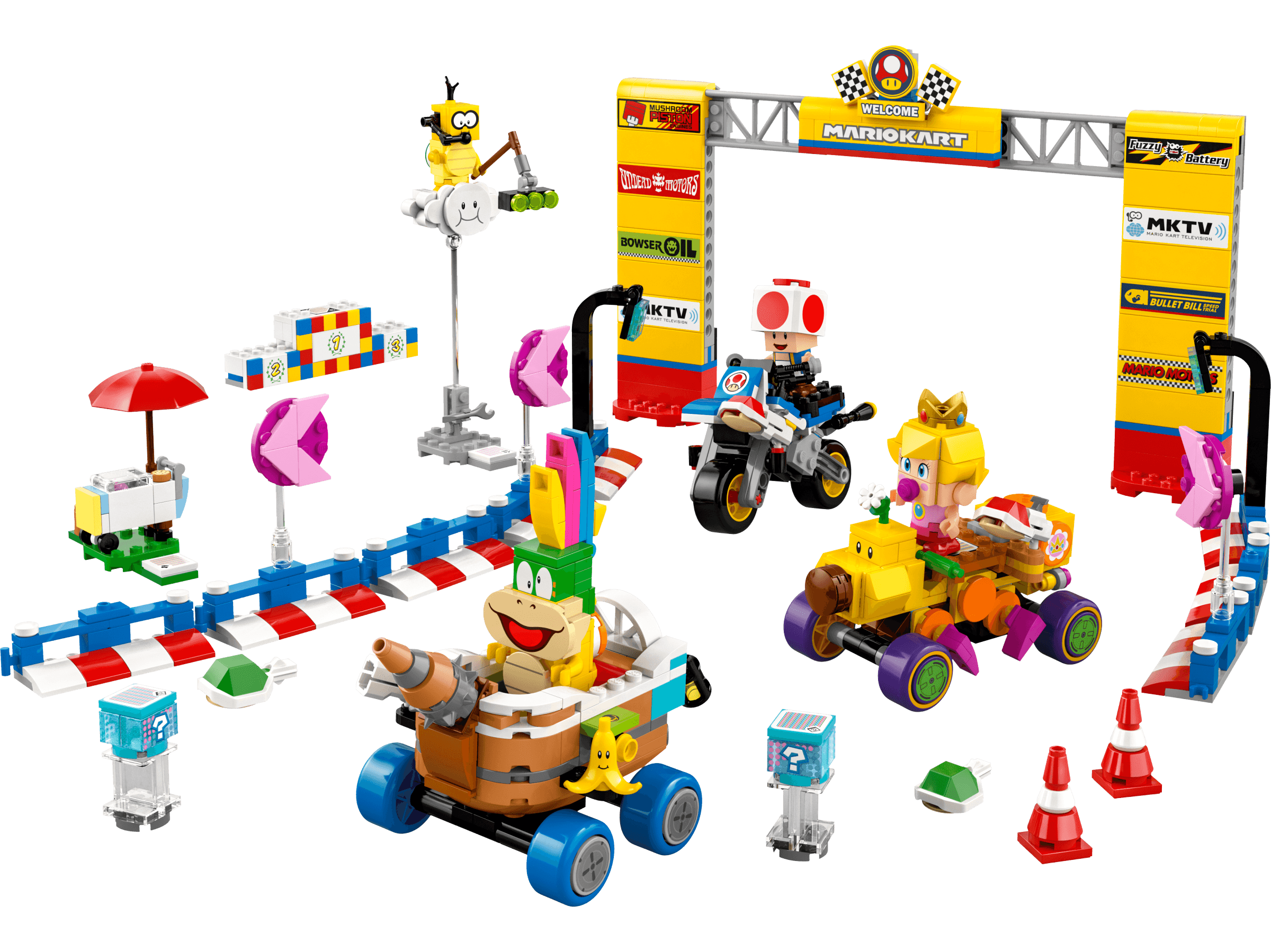 Mario Kart - Baby Peach & Grand Prix Set